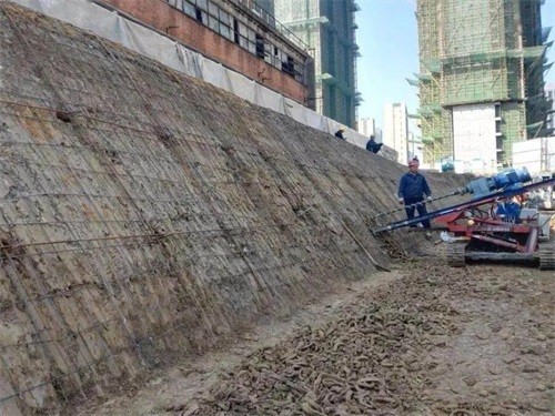南涧建筑边坡支护